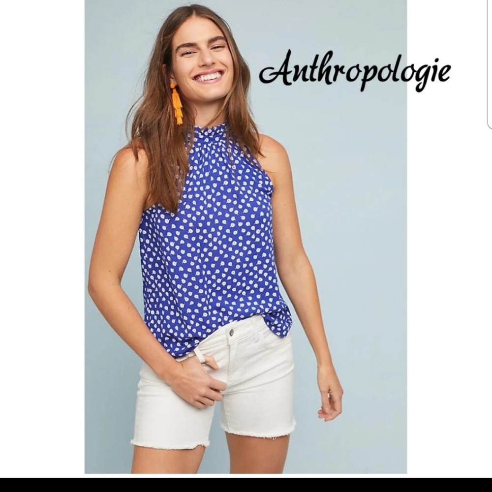 Anthropologie Maeve Endell Halter Top